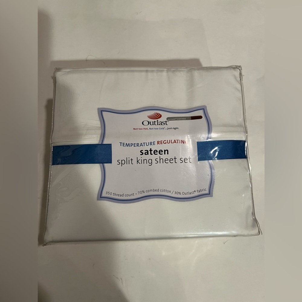 Outlast Temperature Regulating Sheet Set - Split King